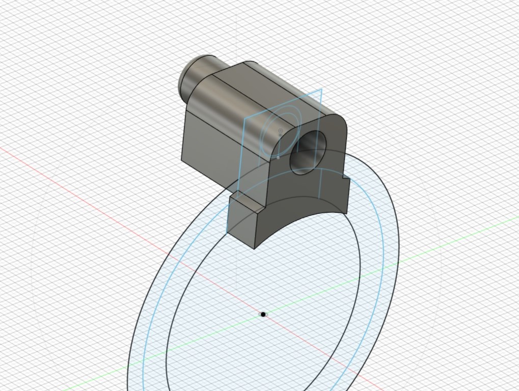 次世代m4 アウターバレル交換 ガスチューブ固定用部品の作成 Dag Kfz222