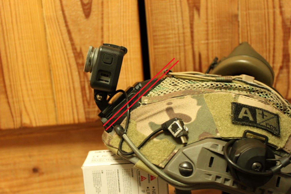 OsmoAction専用のNVGマウント固定ホルダーの作製 – DAG kfz222
