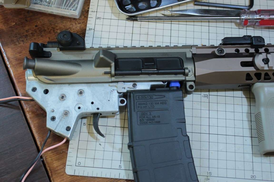 DOUBLE BELL TTI AR-15の改修②ハイサイクル化 – DAG kfz222