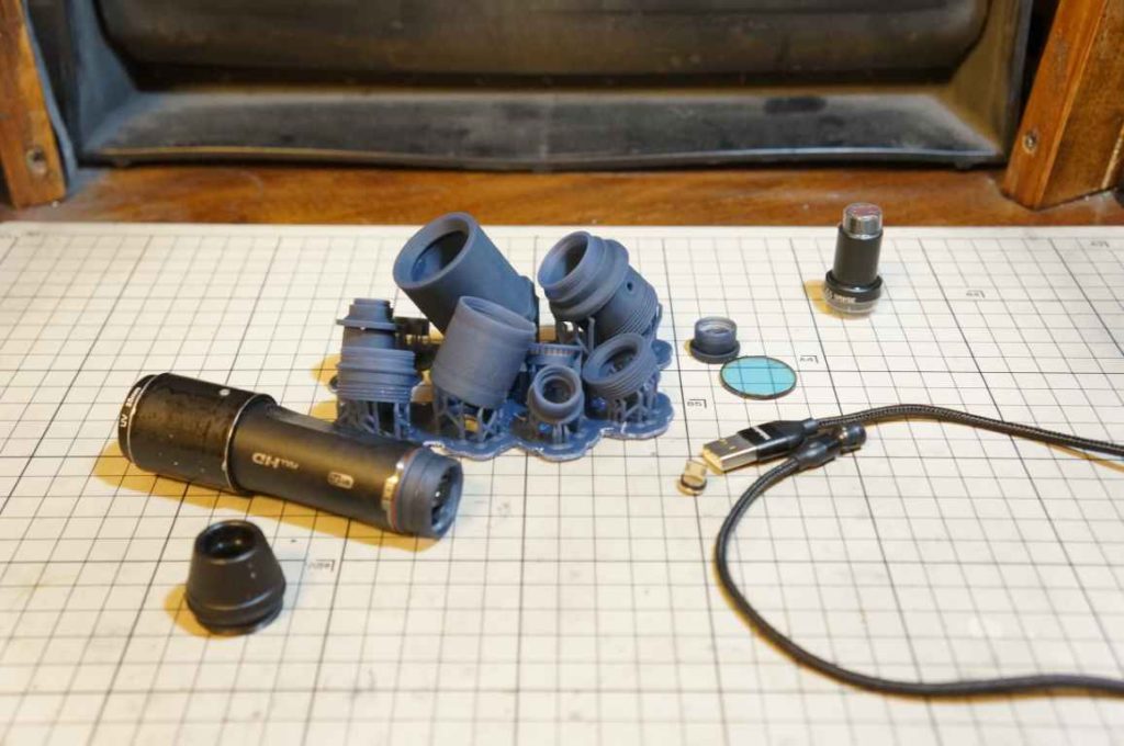 ガンカメラ Hx A1hの外装カスタム シュアファイア6pっぽく変更 Dag Kfz222