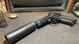 Mk22mod0 エアコキ試作⑥サプレッサーの改修