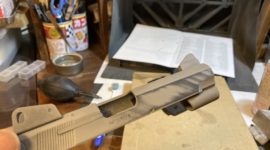 mk22mod0エアコキ試作⑩　出力と塗装
