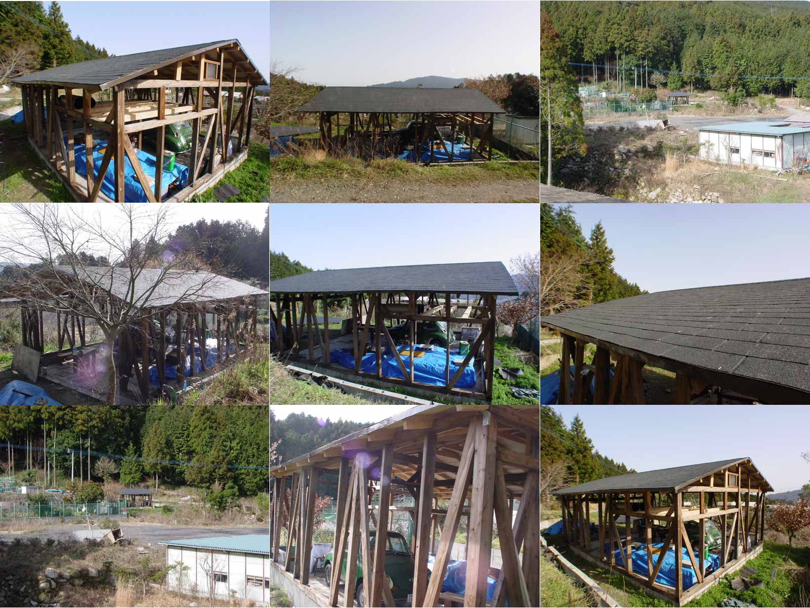 屋根張り