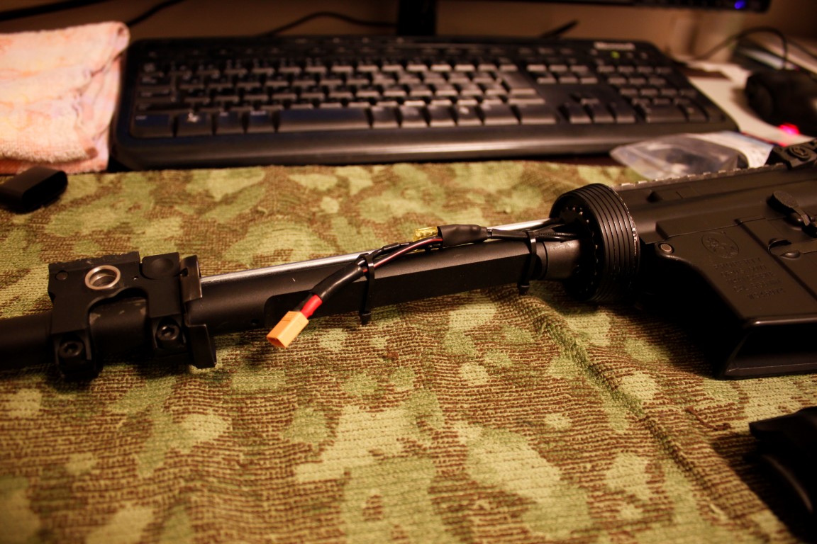 次世代 M4A1 コネクターを交換とLiFeとLipoバッテリーの比較