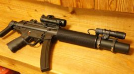 G＆G MP5 外装をMP5SD3へ変更