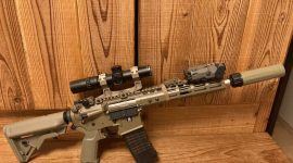 E&C NOVESKE N4 ⑦チャンバー用スペーサーの作製、ほかガイズリータイプのスコープマウント